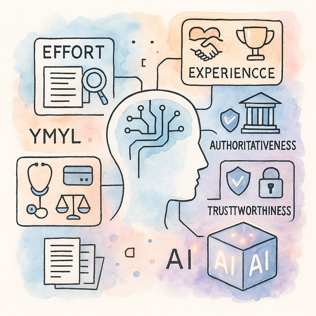 Використання LLM для посилення Effort та E-A-E-T факторів у YMYL-тематиках
